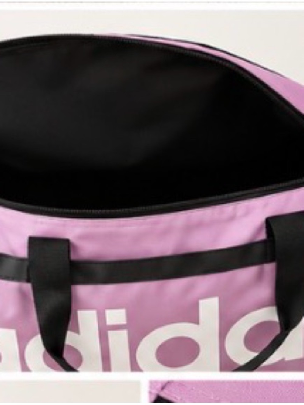 Adidas Defender Duffel Bag – Pink/Lilac | Brand New With Tags - Picture 4 of 6
